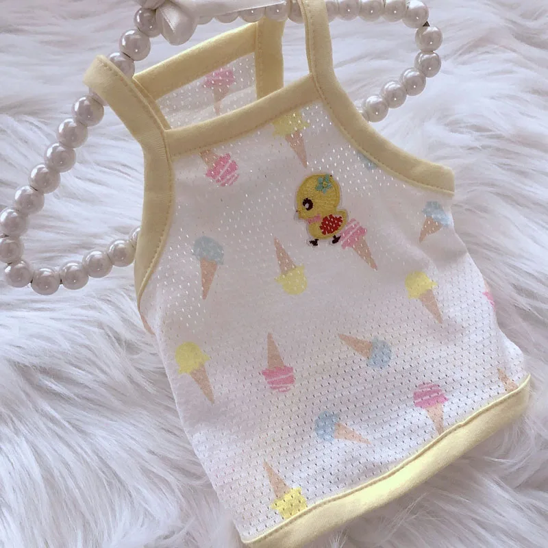 Сетчатая летняя одежда для собак худи с принтом собаки крутая Уютная толстовка