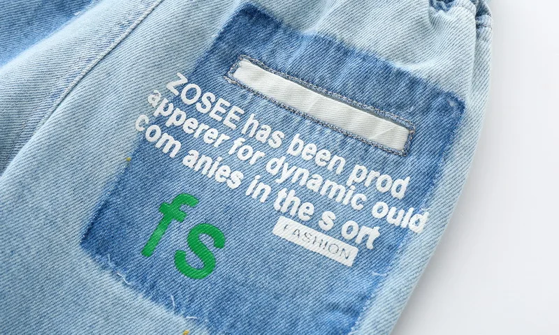 Лето 2020 шорты для маленьких мальчиков в Корейском стиле джинсовые брюки