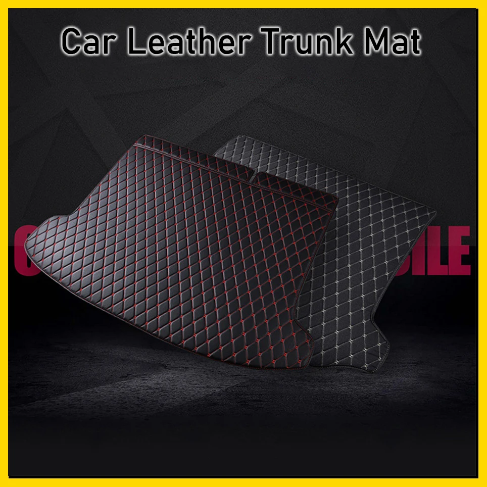 

The Trunk Cargo Leather Liner Car Boot Liner Cargo Compartment Floor Carpet Mud Kick For Nissan Versa Sunny Latio 2011-2020