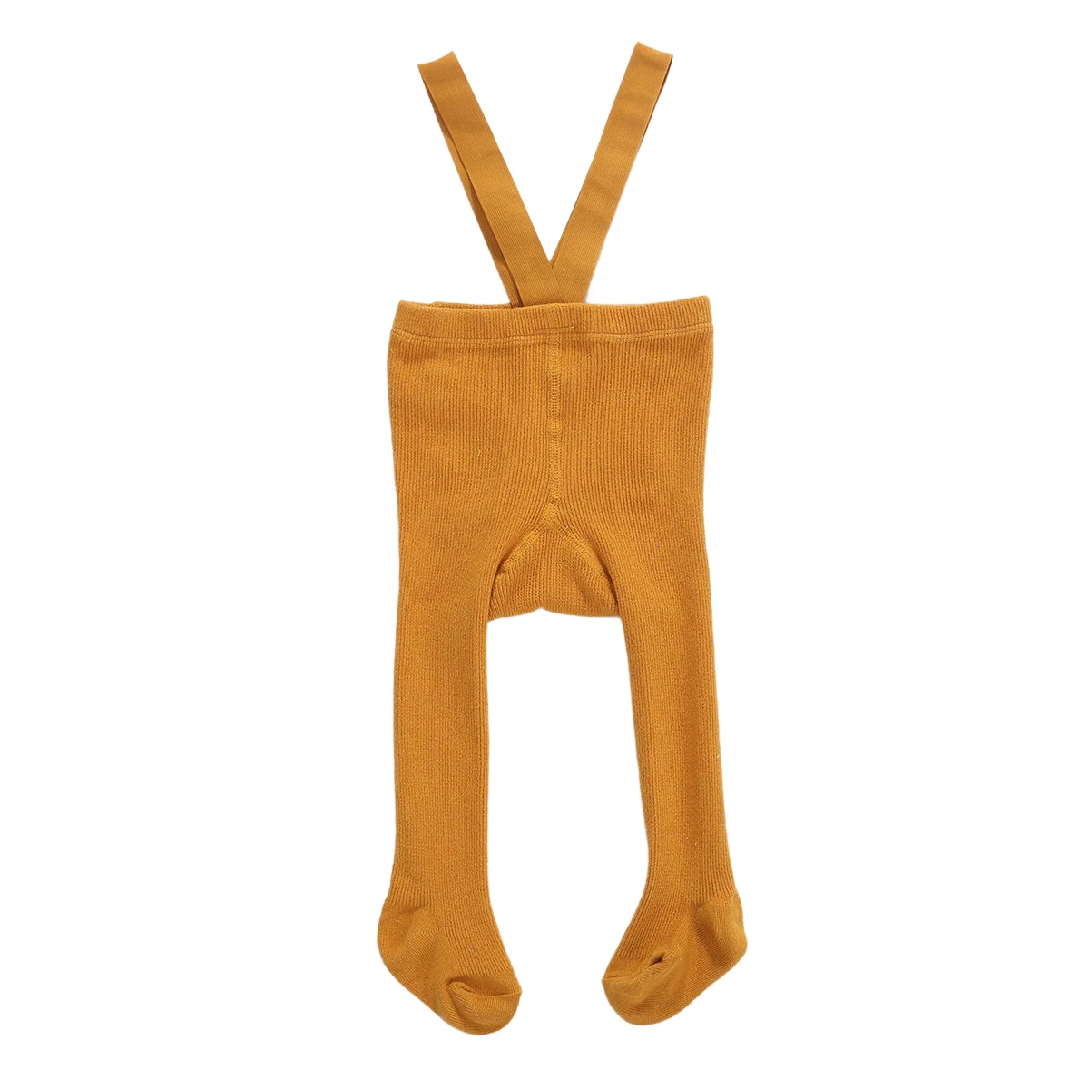 

HOT Infant Kids Suspender Pantyhose Spring Autumn Baby Girls Boys Cute Solid Color High Waist Bandage Overall Leggings