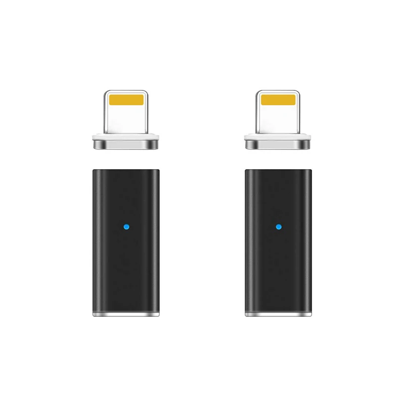 CANDYEIC Магнитный адаптер для IPhone устройства к Micro USB кабель магнитное зарядное устройство для IPhone 11 Pro Max 8 7Plus 6s Plus SE адаптер