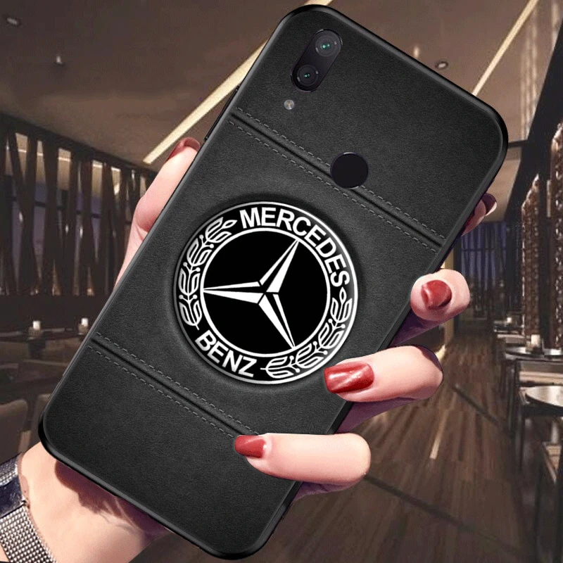 

Mercedes Car Soft TPU Back Cover Phone Cases for Redmi Note 4X 5 Pro 5A 5A Prime 6 Pro 7 Pro 8T 8 Pro 9 Pro Max 9S 9