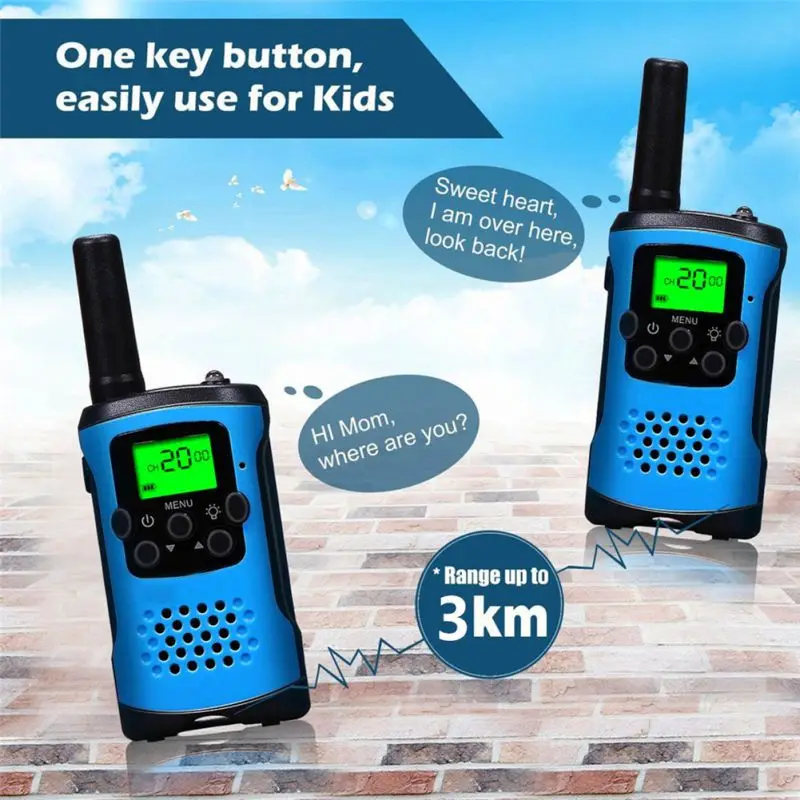 Новинка 2 шт. двухсторонняя детская рация для Motorola Mini Детский Открытый Автоматический режим портативная рация гаджет до 6 км