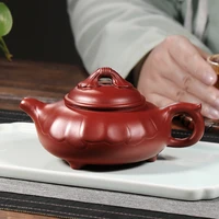 %e2%98%85authentic handmade purple clay teapot household teapot tea set kungfu tea teapot dahongpao is the icing on the cake