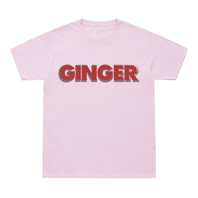 

Brockhampton All-American Boyband Tee Tops Fashion Oversized T-Shirts Men GINGER Letter Print Tee Shirt Colorful Funny T Shirts