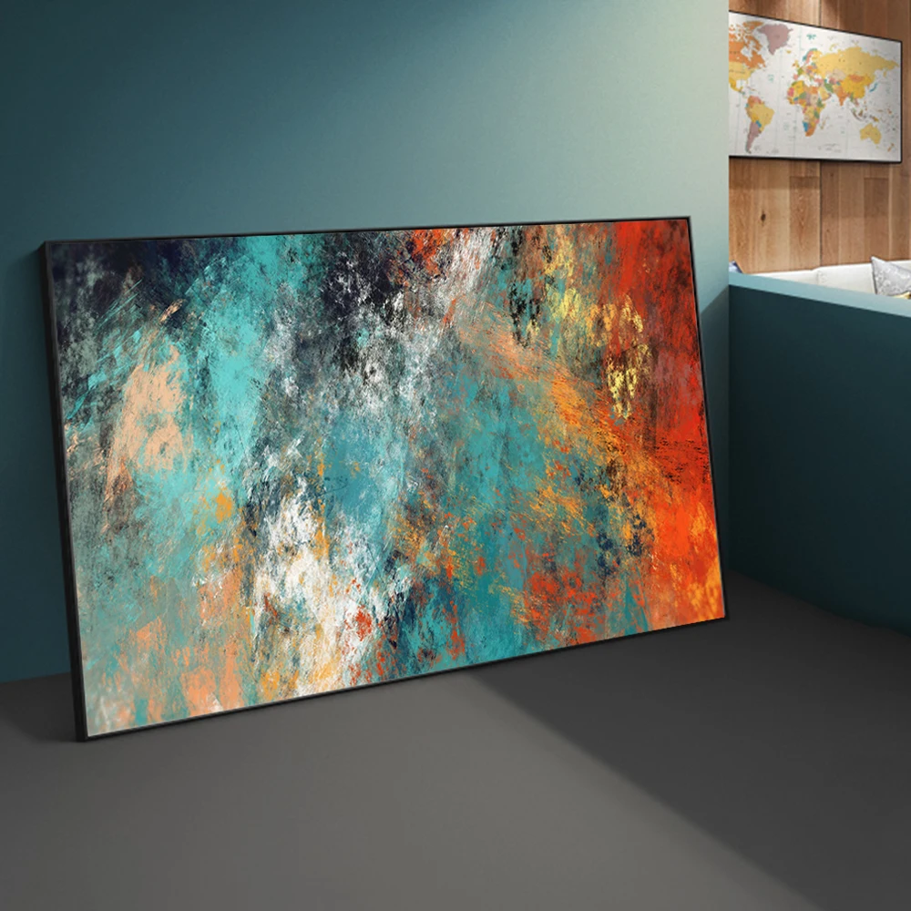 Абстрактные облака Gfaffiti искусство холст настенные картины плакаты и принты