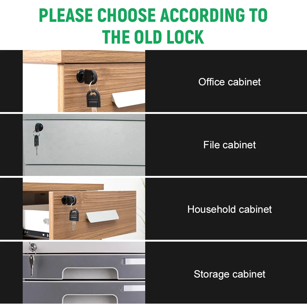 

T23 Smart Fingerprint Lock Electronic Drawer Lock Keyless Biometric Cabinet Lock USB Rechargeable Lock for Home Office