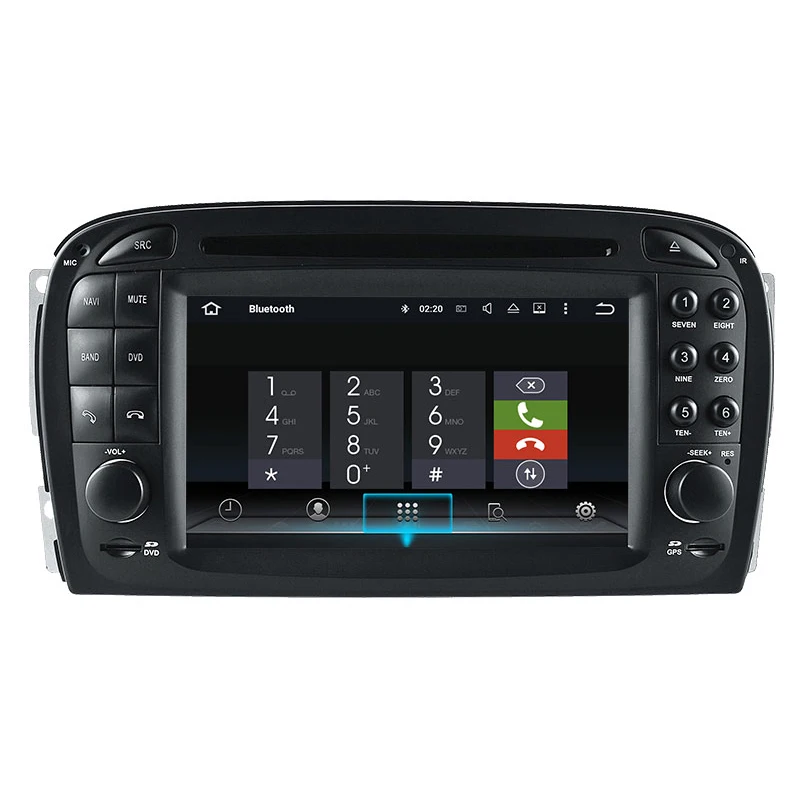 

Car Android 10.0 DVD GPS Player For Mercedes Benz SL-Class SL350 R230 Radio Stereo Audio Bluetooth Multimedia Wifi SAT Navi DAB+