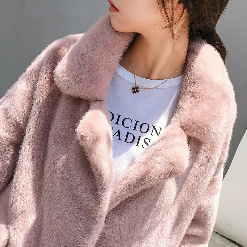 Yolanсказочные жакеты из натурального меха женские зимние теплые толстые меховые