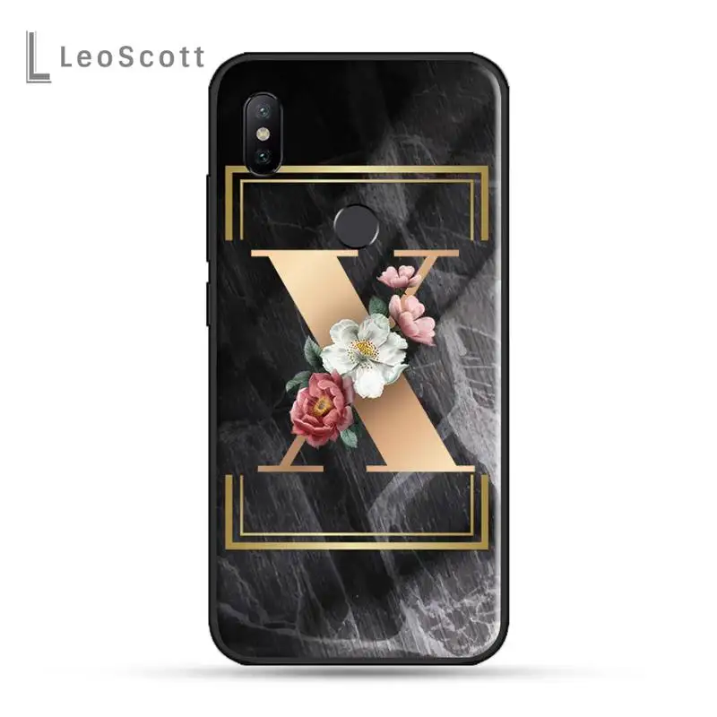 

Aesthetic Name DIY with Marble Phnom Penh Letters Phone Case For xiaomi Redmi 5 5A plus 7A 8 note 2 3 4 5 5A 6 7 GO K20 A2