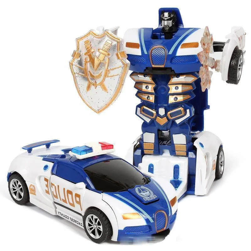 Новый столкновения робот трансформаторы игрушка сплава версия аниме крутая