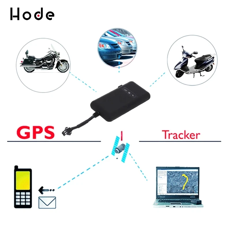 Четырехдиапазонный GPS трекер GT02 GF07 Автомобильная противоугонная система