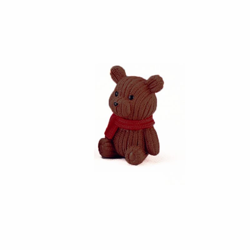 

Popular Party Home Decoration Accessories Cute Plastic Tedy Bear Miniature