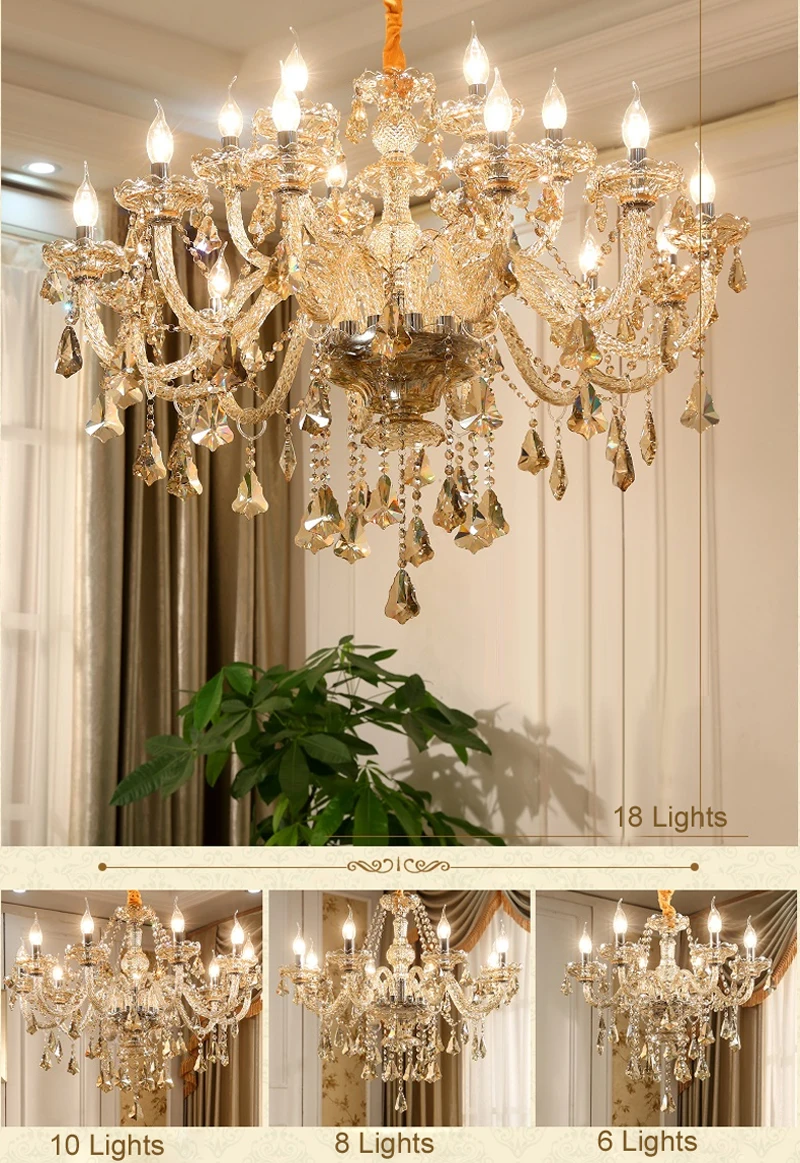 Классические светильник ящиеся Современные хрустальные люстры