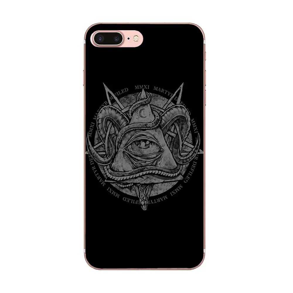 Killstar Satan Say Meow Skull Patterned Logo For Sony Xperia Z Z1 Z2 Z3 Z4 Z5 compact Mini M2 M4 M5 T3 E3 E5 XA XA1 XZ Premium | Мобильные