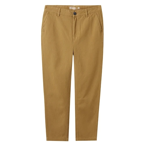 85Khaki Giordano мужские повседневные джинсовые брюки на средней талии, из натурального хлопка - Цвет: 85Khaki