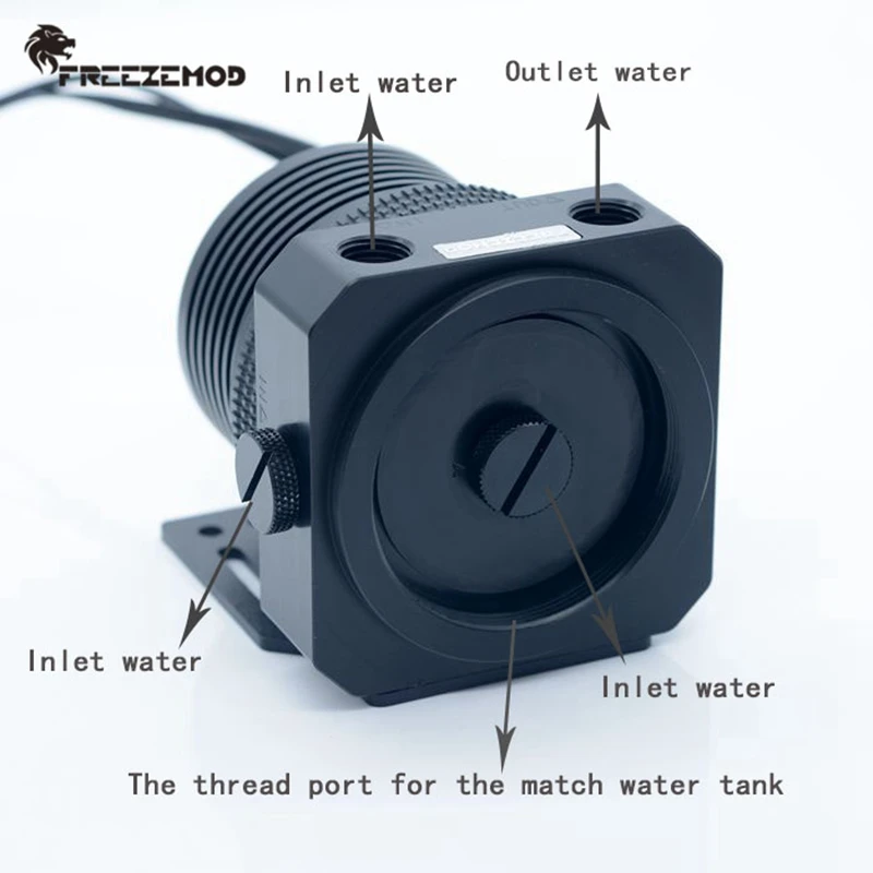 FREEZEMOD PU-GPD5 бытовой D5 ПК металлический армированный набор Магнитная подвеска PWM RGB