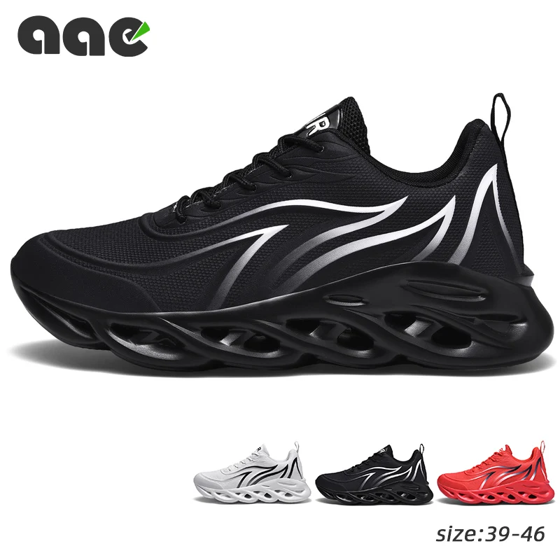 

Sneakers for Teens Breathable Casual Running Shoes Big Size Outdoor Non-slip Lightweight Lace-up Increased Men's Tennis Shoe