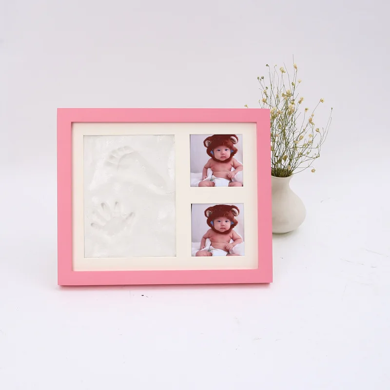 

Детская Высококачественная сувенирная ручная ступня, экологически безвредная для кожи детская стереорамка в подарок на день рождения, тве...