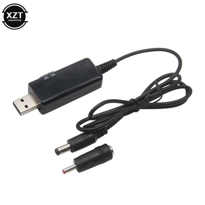 USB-кабель для преобразователя постоянного тока с 5 В на 9 в 12 регулируемое
