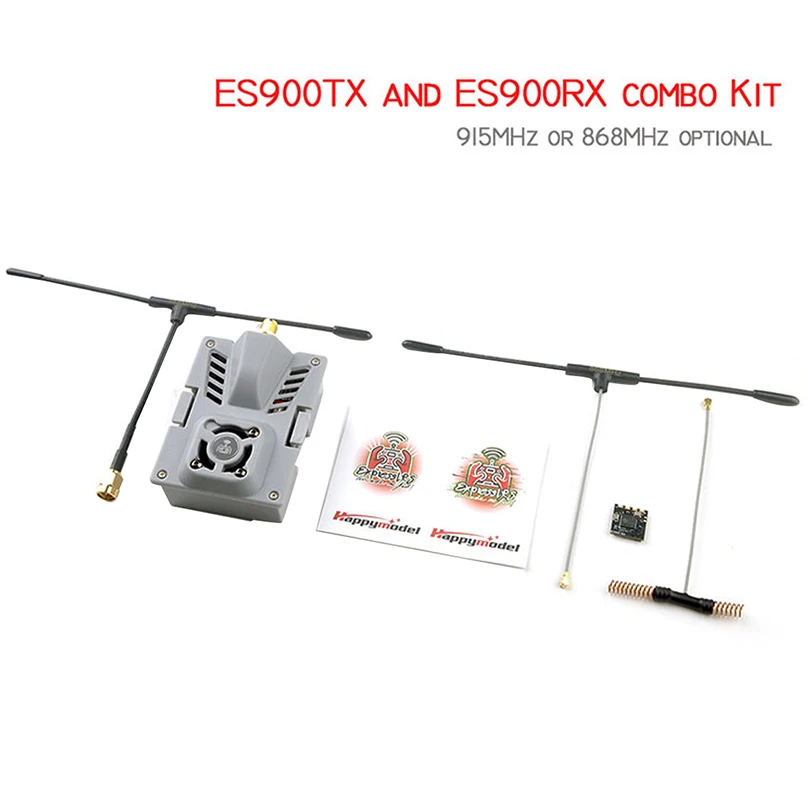 

Happymodel ExpressLRS FPV ELRS ES900TX ES900RX 915MHz Long Range Module for Radiomaster TX16S Micro Mini Long Range Drones