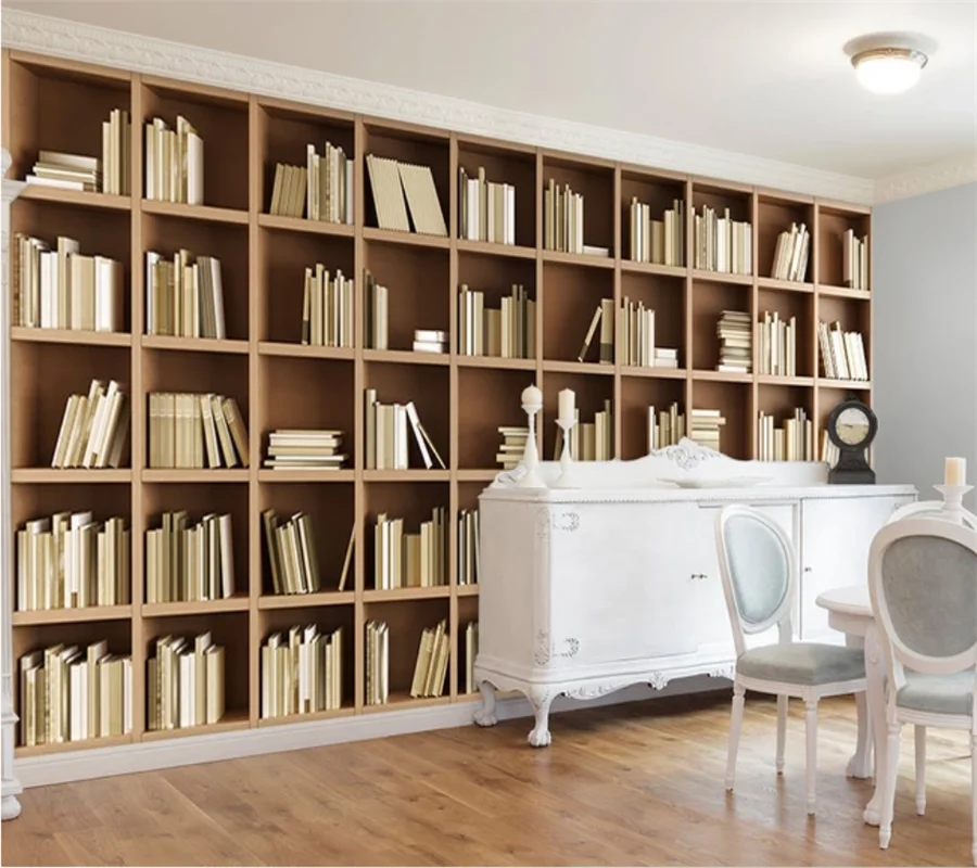 Пользовательские обои beibehang европейская 3D стерео библиотека фон для телевизора