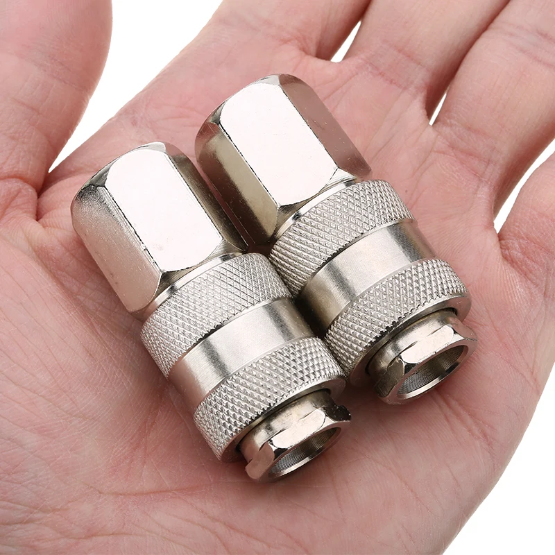 2 шт. Разъем Воздух быстро 1/4 BSP евро компрессор гнездовые разъемы Quick Release