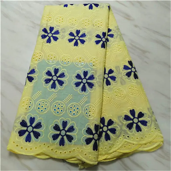 as picture Швейцарская вуаль кружева в швейцарской последние tissu africain broderie хлопок кружева ткань из Дубая высокого качества кружева 5 ярдов/партия - Цвет: as picture