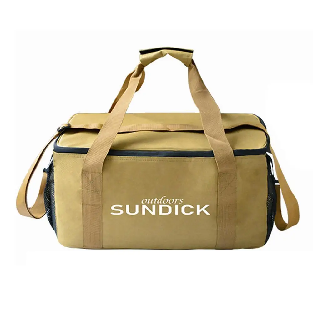 

Outdoor Camping Storage Bag Picnic Basket Cooker Pot Tableware Canister Self-driving Bbq Camping Travel Meal Carry Picnic Bag