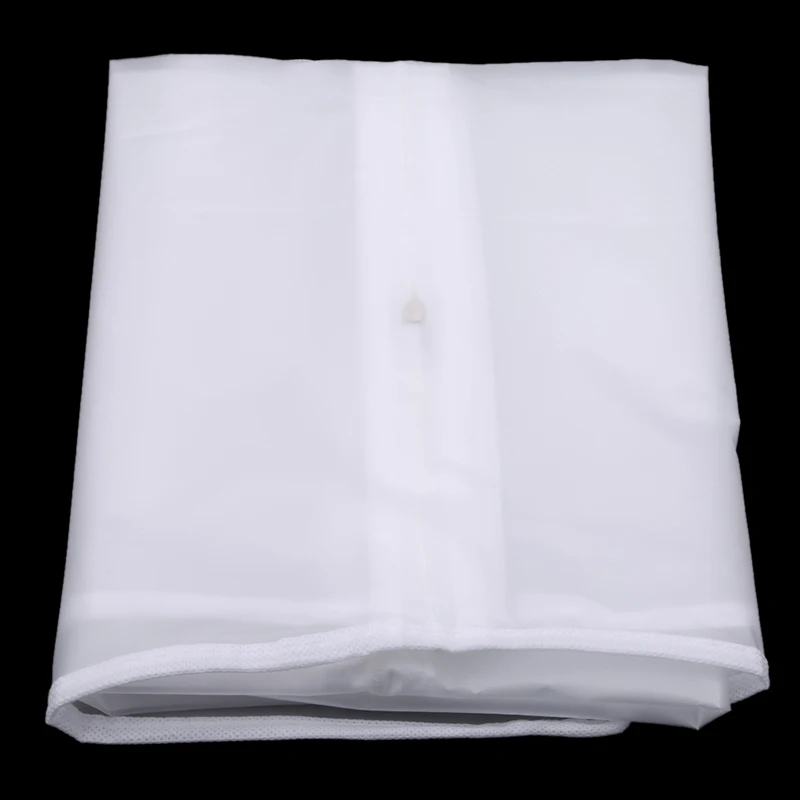 

Storage Bags Cover Clothes Protector Dress Suit Covers Garment Protection Overcoat Dustproof Plastic Storage Bag