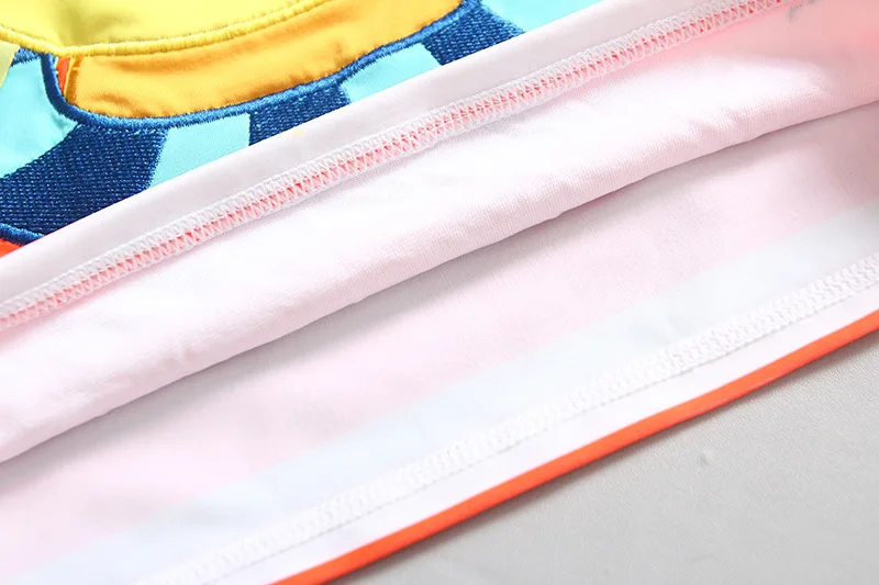Детская одежда для купания, детский летний пляжный купальный костюм для младенцев, купальный костюм в полоску с Рисунком Тигра для мальчиков раздельный костюм с короткими рукавами, 3 предмета