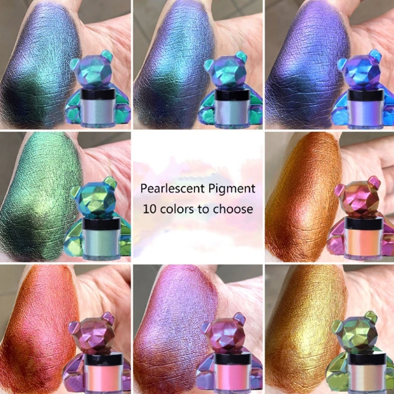 D0LC многоцелевой 6 цветов аллохроический порошок для смоляной формы краситель