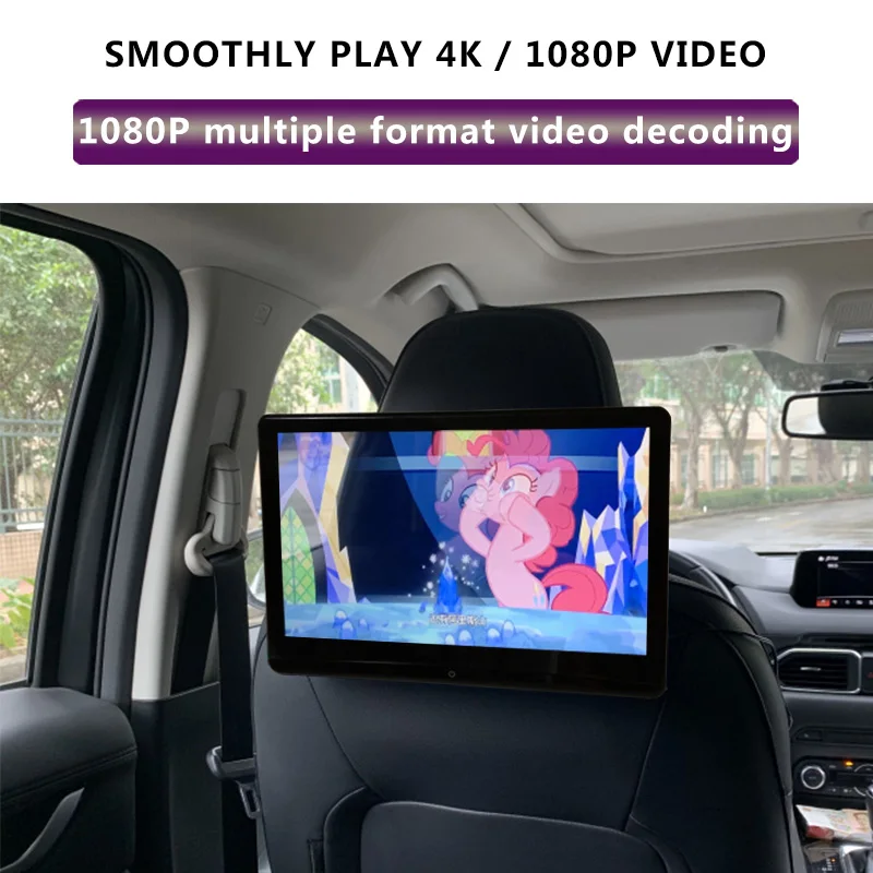 12,5 дюймов Android 9,0 1920*1080 4K 1080P Автомобильный подголовник монитор сенсорный экран wifi/Bluetooth/USB/SD/HDMI/FM/Mirroring/Miracast