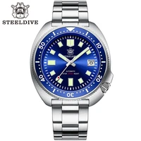 steeldive top brand sd1970 44mm men nh35 dive watch with ceramic bezel