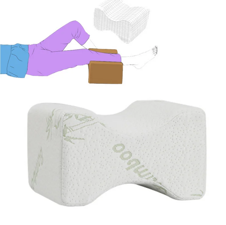 

Memory Foam Knee Leg Pillow Bed Cushion Wedge Pressure Relief Sleep Support Aid U-Shaped Foam Leg Pillow Stress-Relieve