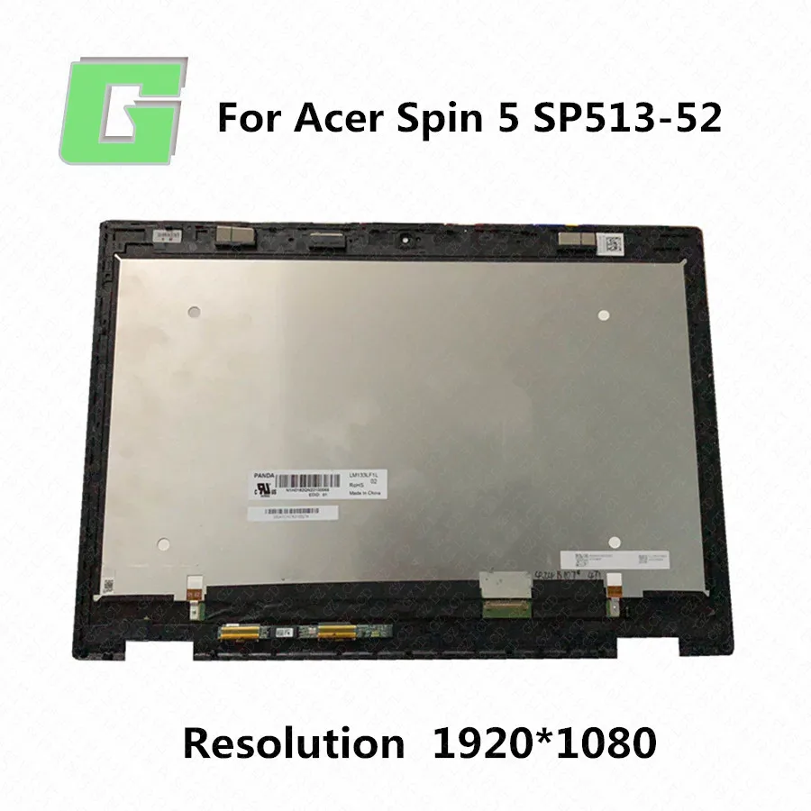 SP513-52 SP513-52N в сборе для Acer Spin 5 LCD Сенсорная панель LM133LF1L 02 LP133WF2-SPA1 LQ133M1JW07 13 3 дюйма