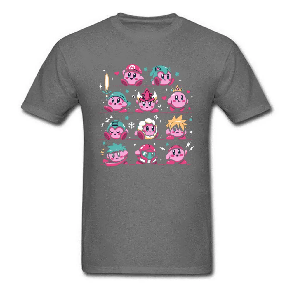 Розовые воины Футболка мужская Jigglypuff футболка Забавный карманный монстр печати