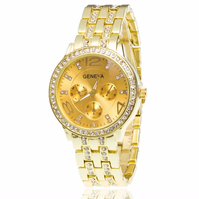 

2021 New Fashion Women's Watches Luxury Wristwatch Digital Clock Stainless steel Strap Casual Watch Gift Quartz watch Guaranteed