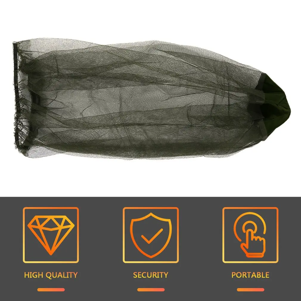 Midge Mosquito Insect Hat Bug Mesh Head Net Face Protective Cover for Outdoor Camping Travelling Backpacking Fishing | Дом и сад