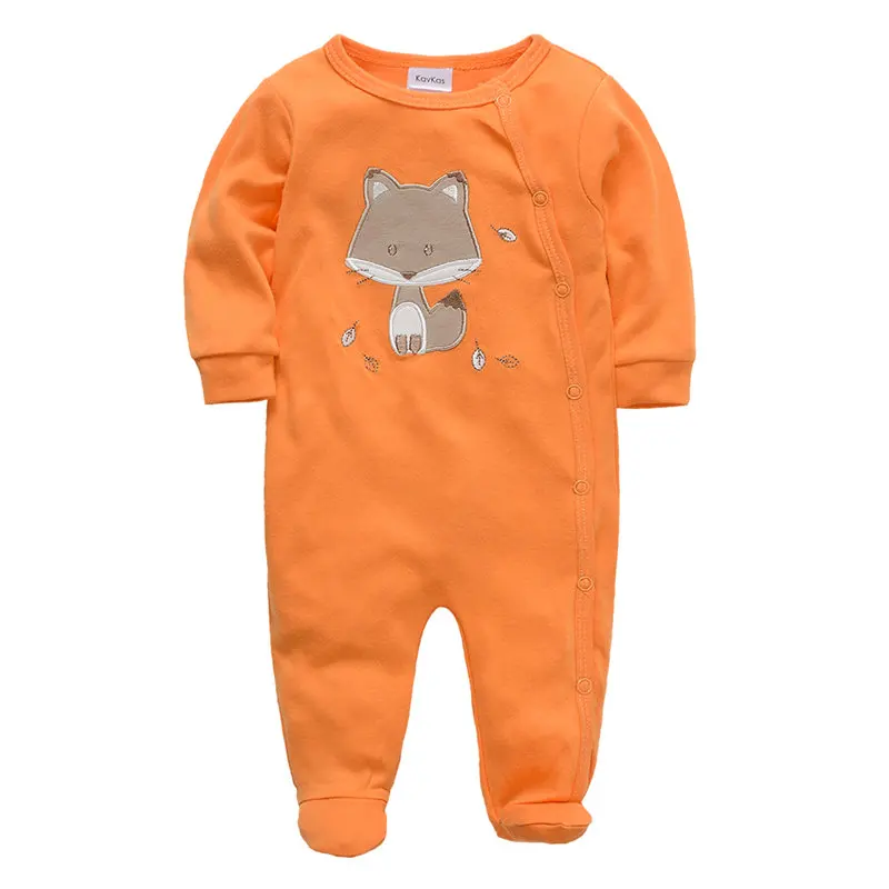 Autumn Baby Boys Clothes Long Sleeved Girls Baby Romper Cotton Newborn Body Suit Baby Pajama Boys Animal Cartoon Jumpsuits