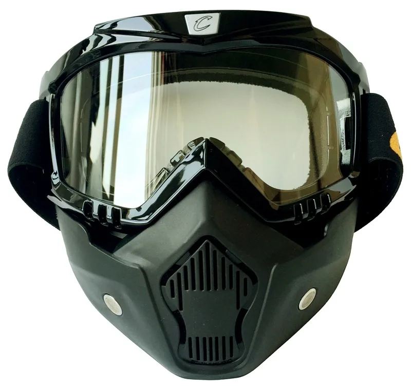 

Motorcycle helmet riding mask goggles suit outdoor cross-country goggles detachable mask