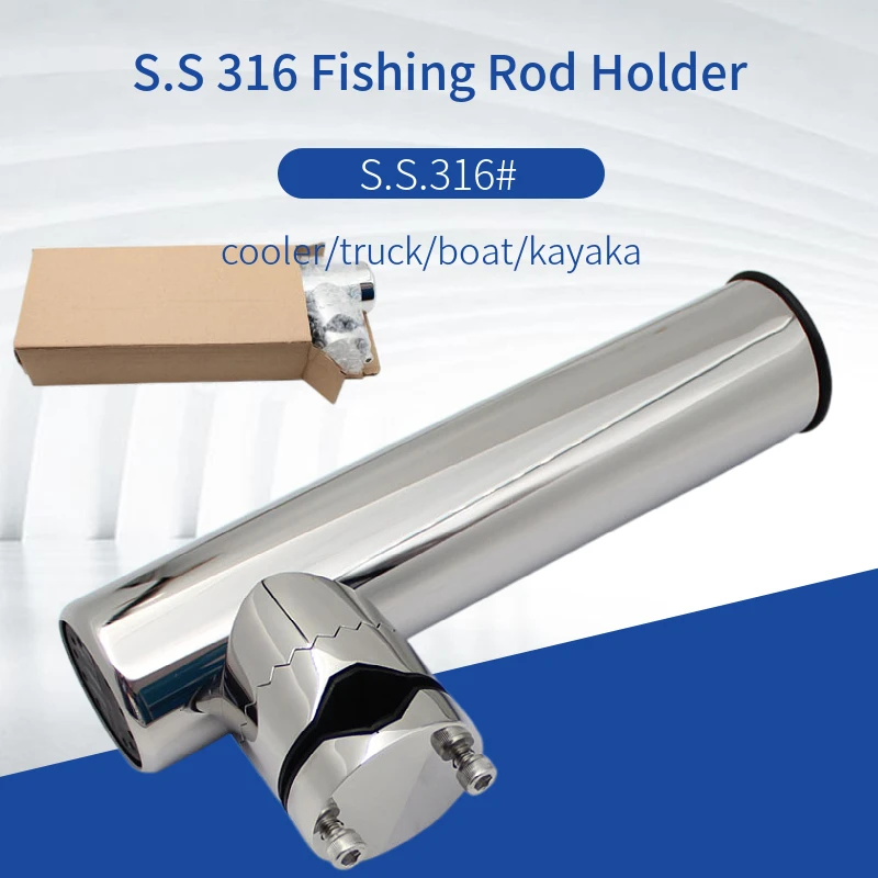 

Держатели Для Удочек из нержавеющей стали 316, пластиковые держатели для удочек с утапливаемым креплением