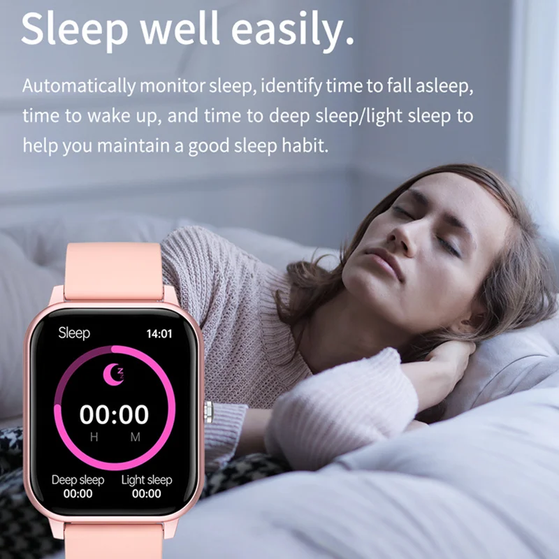 

Smart Watch 2021 KT50 1.7inch HD IPS Full Touch Screen With Answer Call ECG Heart rRate Monitor Music Control Smartwatch VS P8