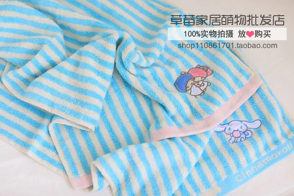 75x35 см мультфильм «Hello Kitty» моя мелодия Cinnamoroll pomparin маленькие Две звезды BadBadtz-maru Хлопковое полотенце для ванной Протирать