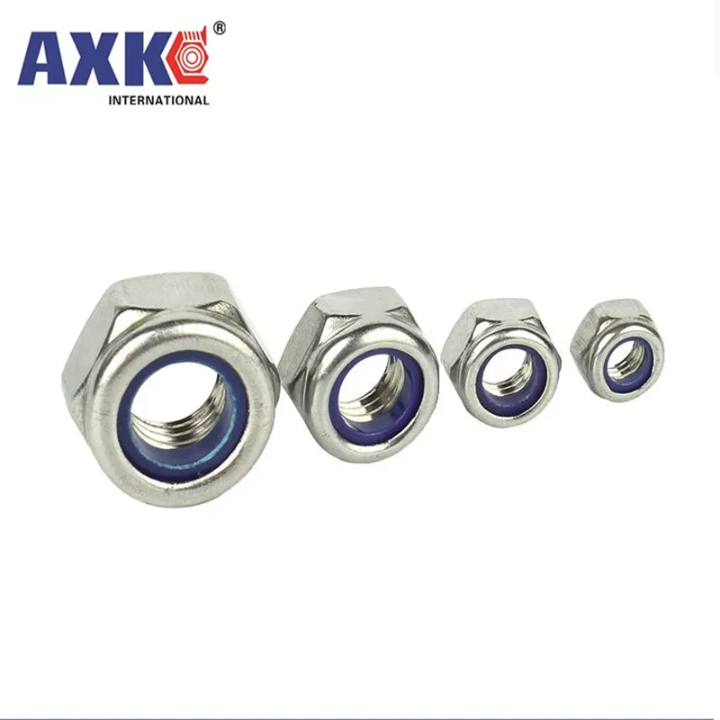 2/5/25 шт. M2 M2.5 M3 M4 M5 M6 M8 M10 M12 M16 304 Нержавеющая сталь черный шестигранный нейлон