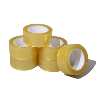 transparent silent sealing tape adhesive super fix tape large roll packaging low noise tear film sticker