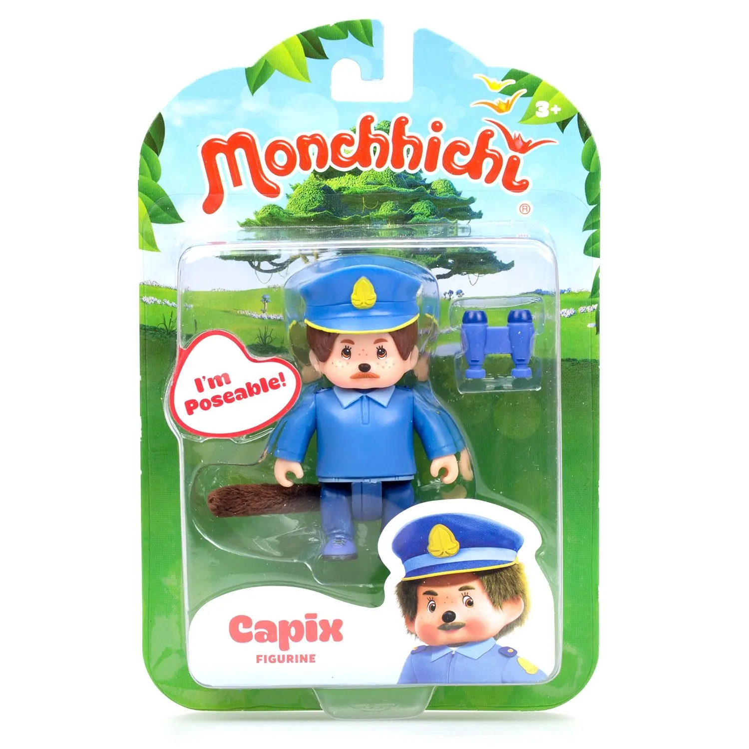 Игрушка Мончичи Фигурка Monchhichi: Капикс с аксессуаром (7 5 см)|Наземный транспорт| |