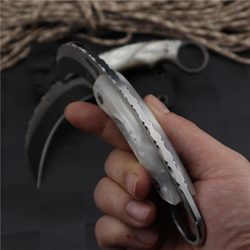 Карманные армейские ножи Karambit охотничий нож CSGO тактический для выживания на