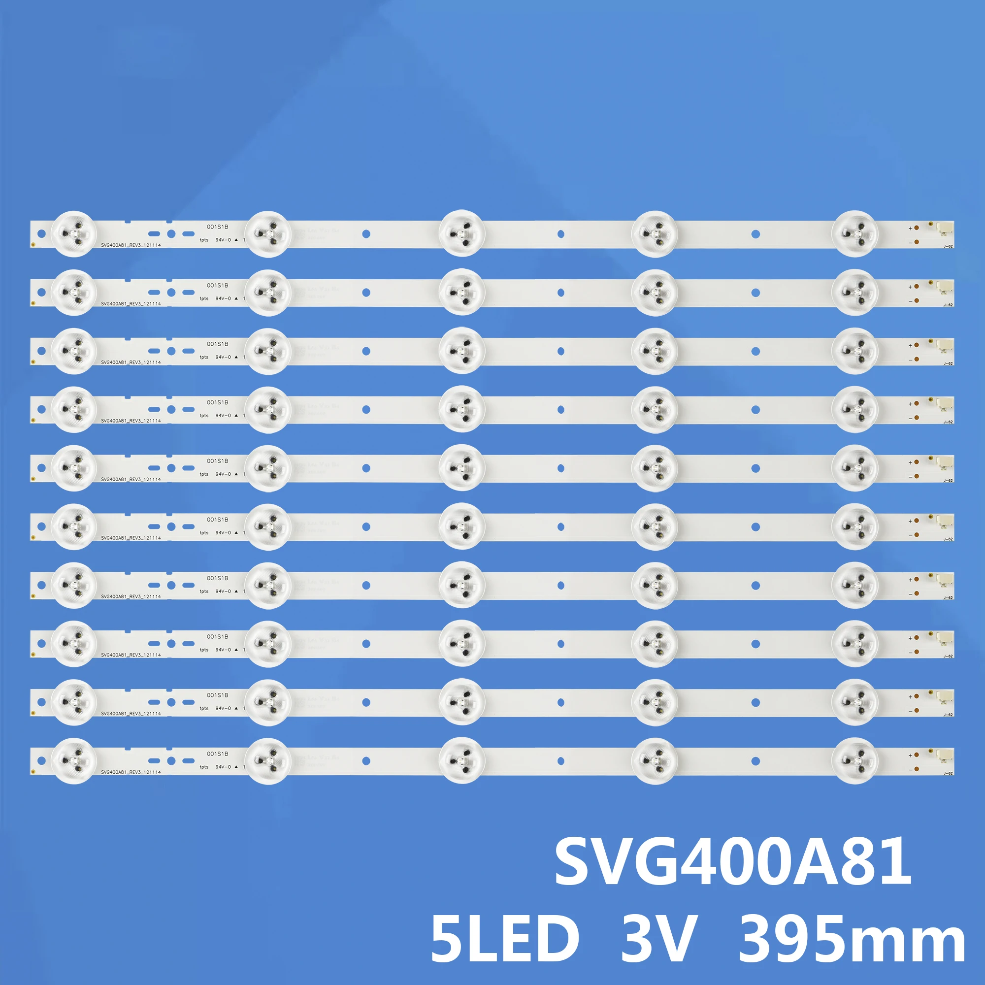 

New 395mm 5LEDs LED Strip For Sony 40 inch TV KLV-40R476A KLV-40R470A KLV-40R479A SVG400A81 S400H1LCD-1 SVG400A81_REV3_121114
