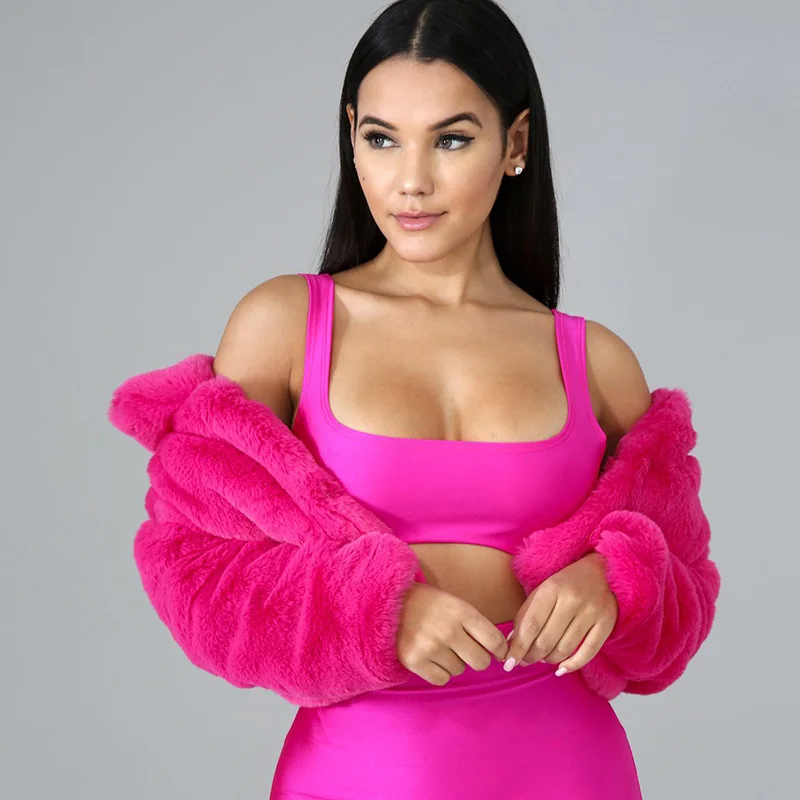 Пальто из искусственного меха плюшевая шерстяная пушистая куртка 2020 новая